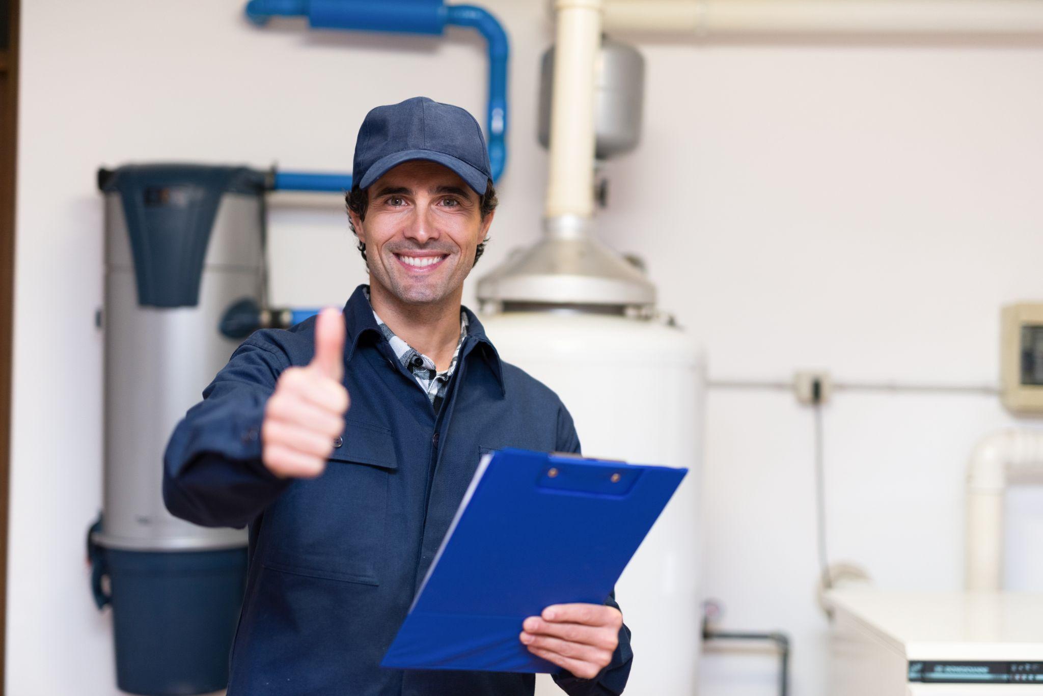 Professional plumber