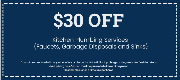 Discount on Kitchen Plumbing