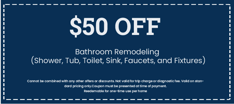 Discount on Bathroom Remodeling